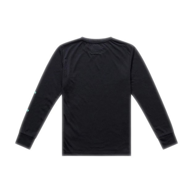 TLD LONG SLEEVE JERSEY YOUTH SKYLINE RIDE TEE SIGNATURE BLACK / REAL TEAL (38507204) 1