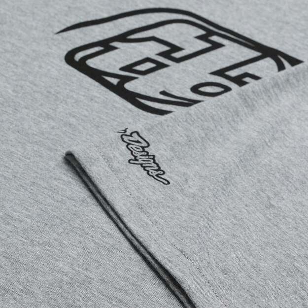 TLD SHORT SLEEVE TEE BADGE GRAY HEATHER (70156808) 3