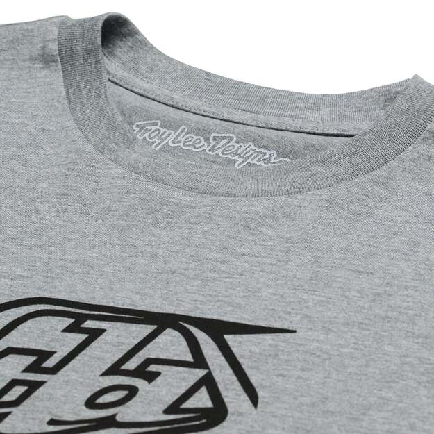 TLD SHORT SLEEVE TEE BADGE GRAY HEATHER (70156808) 4
