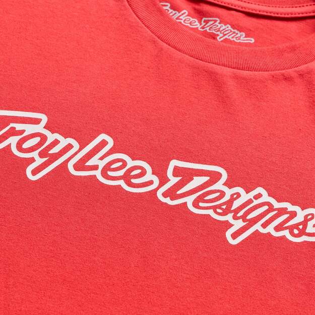 TLD SHORT SLEEVE TEE SIGNATURE SCARLET GLO (70191711) 3