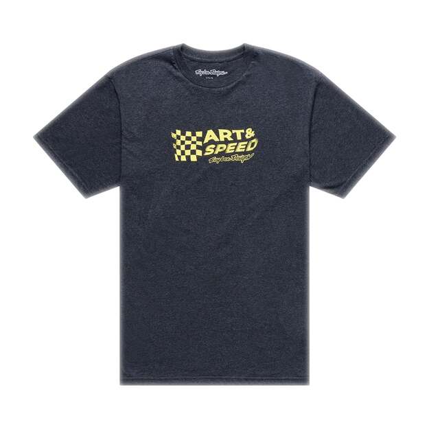 TLD SHORT SLEEVE TEE FINISH LINE BLACK HEATHER (70123501) 1