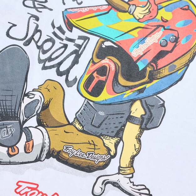 TLD SHORT SLEEVE TEE HERITAGE WHITE (70143201) 3