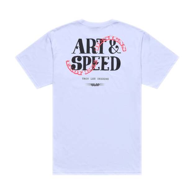 TLD SHORT SLEEVE TEE PINK SLIPS WHITE (70169701) 1