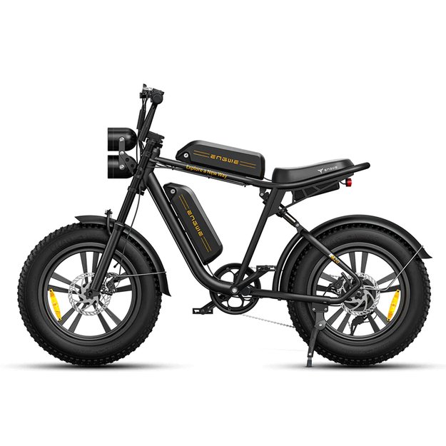 Elektrinis dviratis Engwe M20 20  // Dual Battery versija (26Ah), 7G (juodas)