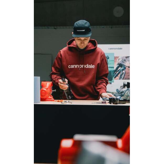 CANNONDALE LIFESTYLE HOODIE BUR/MRK 1