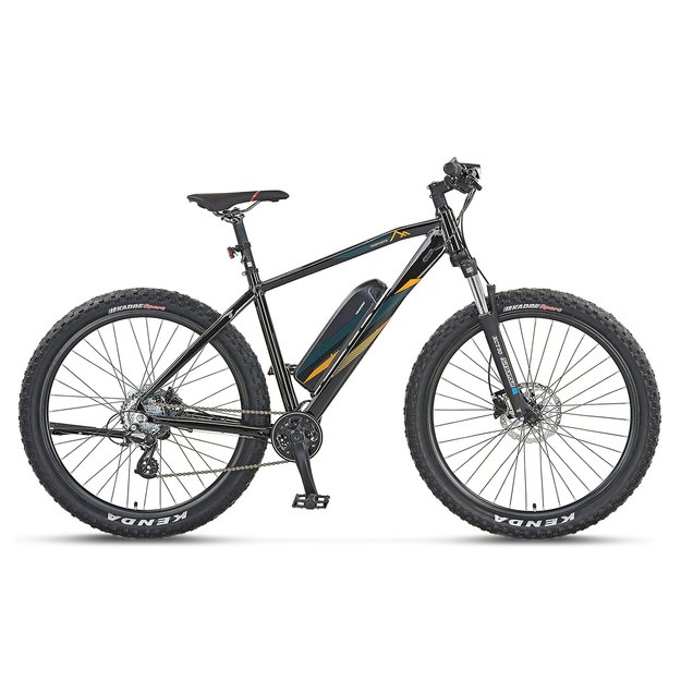 Elektrinis Prophete Graveler EM.100 E-MTB 27.5  // 8G, dydis 19  (48 cm) (juoda)