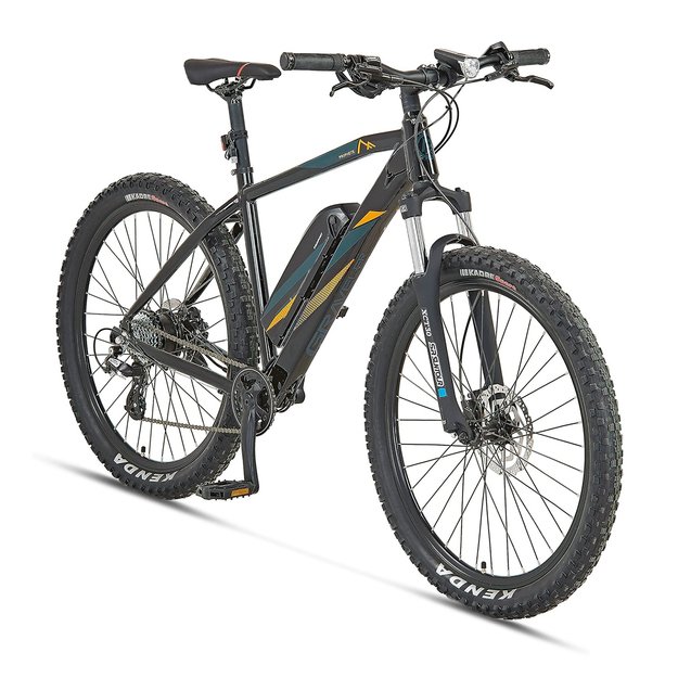 Elektrinis Prophete Graveler EM.100 E-MTB 27.5  // 8G, dydis 19  (48 cm) (juoda)