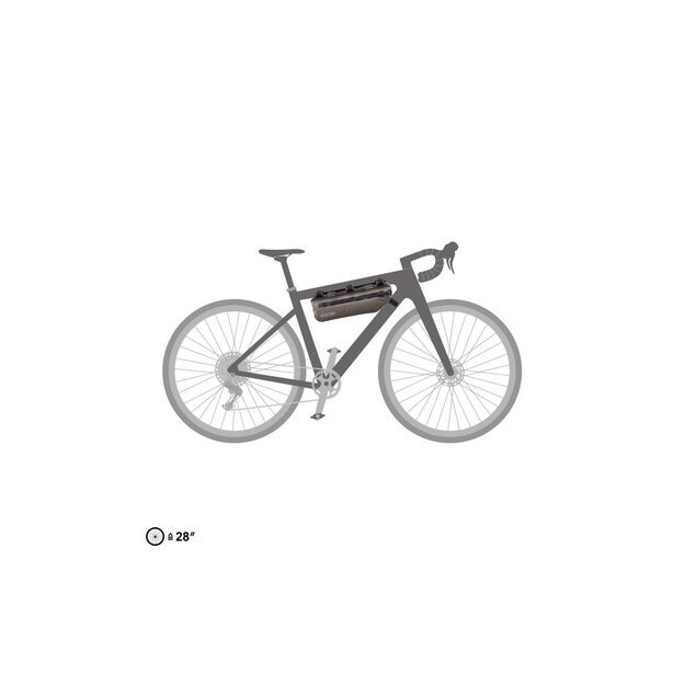 Krepšys Ortlieb Frame-Pack Toptube Dark Sand (4L )