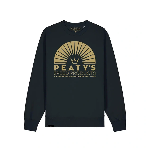 PEATY S PUBWEAR CREW JUMPER - DAWN RAID / BLACK (PPW-26-CRW-RAID-BLK)