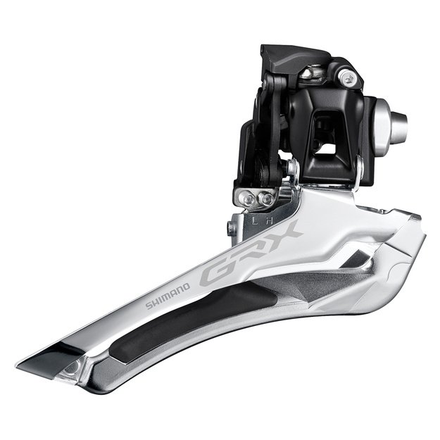 Priekinis pavarų perjungiklis Shimano GRX FD-RX400 //&nbsp;2x10-speed, 42T, Brazed-On,&nbsp;Down-Pull