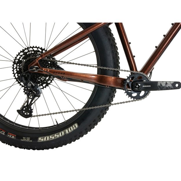 Fatbike Giant Yukon 1, hematito spalvos, 27,5 colio