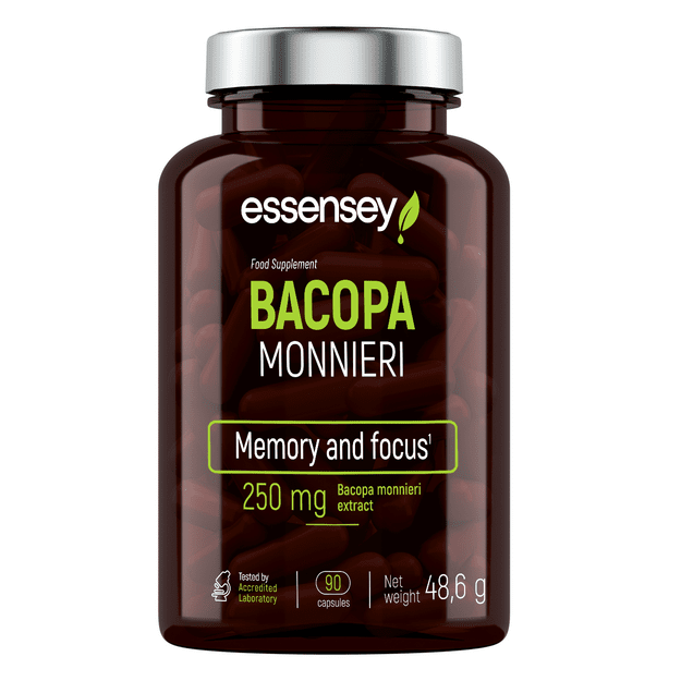 Adaptogenas TREC ESSENSEY BACOPA MONNIERI 90 kapsulių
