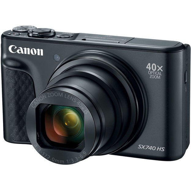 Canon kompaktinis fotoaparatas PowerShot SX740 HS LITE EDITION juodos spalvos