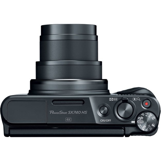Canon kompaktinis fotoaparatas PowerShot SX740 HS LITE EDITION juodos spalvos