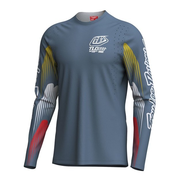TLD MENS LONG SLEEVE JERSEY SPRINT PRO TURBO SLATE (31317101)