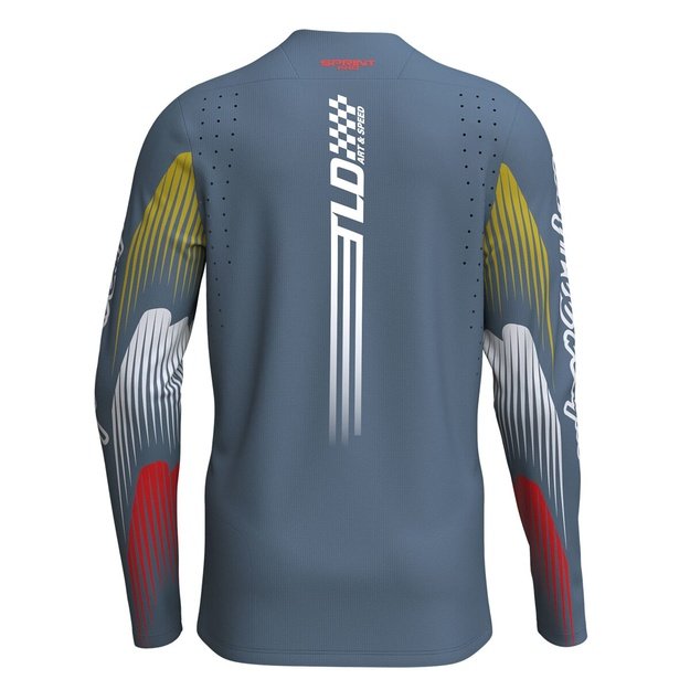 TLD MENS LONG SLEEVE JERSEY SPRINT PRO TURBO SLATE (31317101)