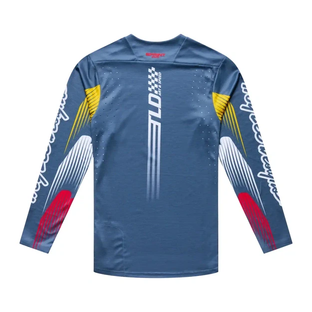 TLD MENS LONG SLEEVE JERSEY SPRINT PRO TURBO SLATE (31317101)