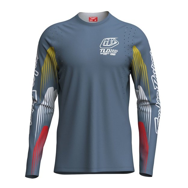 TLD MENS LONG SLEEVE JERSEY SPRINT PRO TURBO SLATE (31317101)