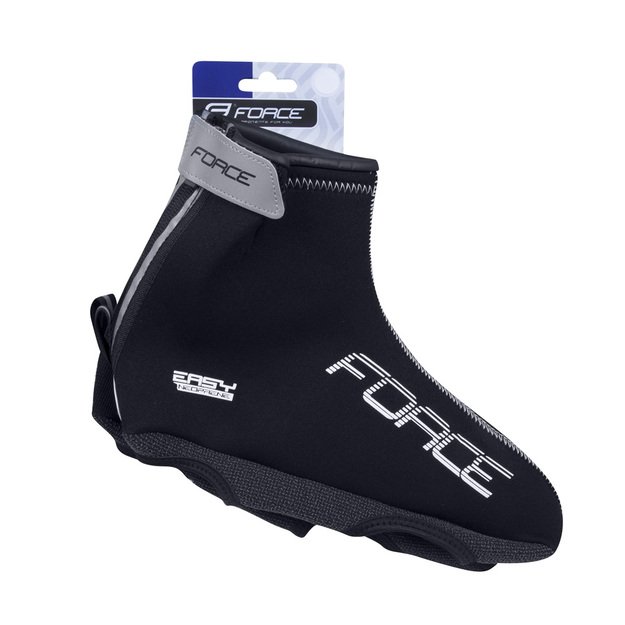 Antbačiai FORCE Neoprene Easy (juodi) dydis 40-42 M 2