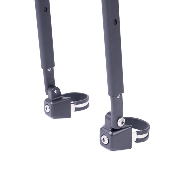 Priekinė bagažinė AtranVelo HYBRID UNI 20-29  // aliuminis, AVS sistema (juoda) 5