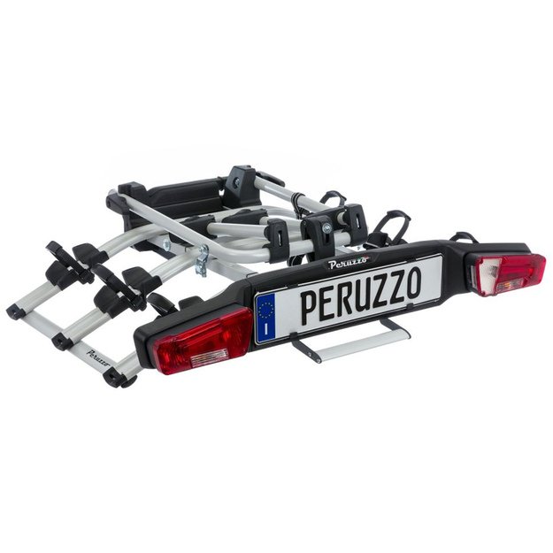 Autobagažinė Peruzzo Zephyr 3 dviračiam, E-BIKE, ant grąžulo (aliuminė)  3