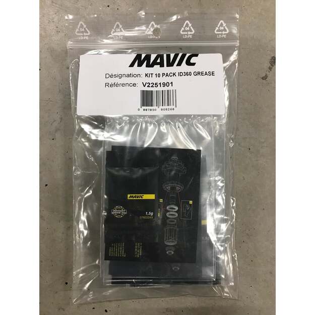 MAVIC KIT 10 PACKS ID360 GREASE (V2251901) 1