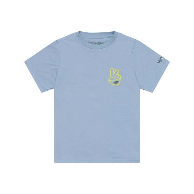 TLD YOUTH SHORT SLEEVE TEE PEACE OUT SMOKE BLUE (72457304)