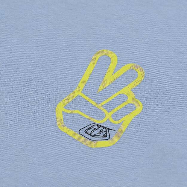 TLD YOUTH SHORT SLEEVE TEE PEACE OUT SMOKE BLUE (72457304) 2