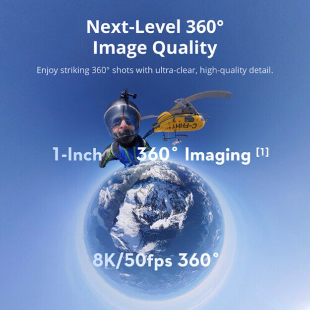 DJI veiksmo kamera Osmo 360 Adventure Combo 4