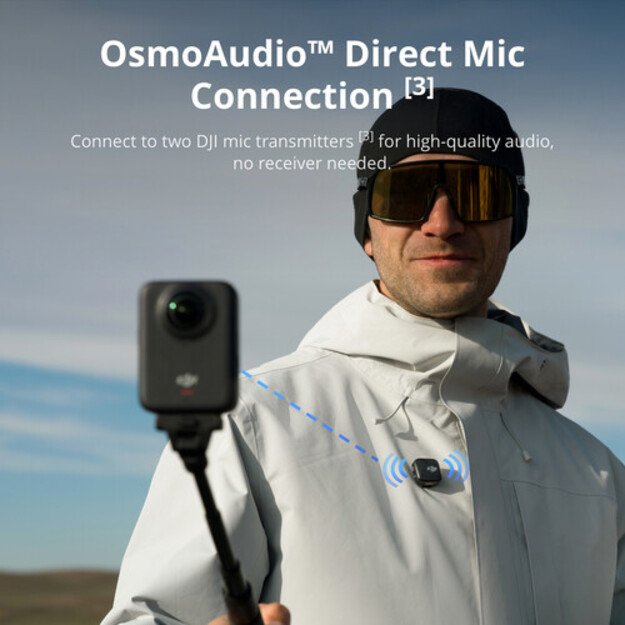 DJI veiksmo kamera Osmo 360 Adventure Combo 7