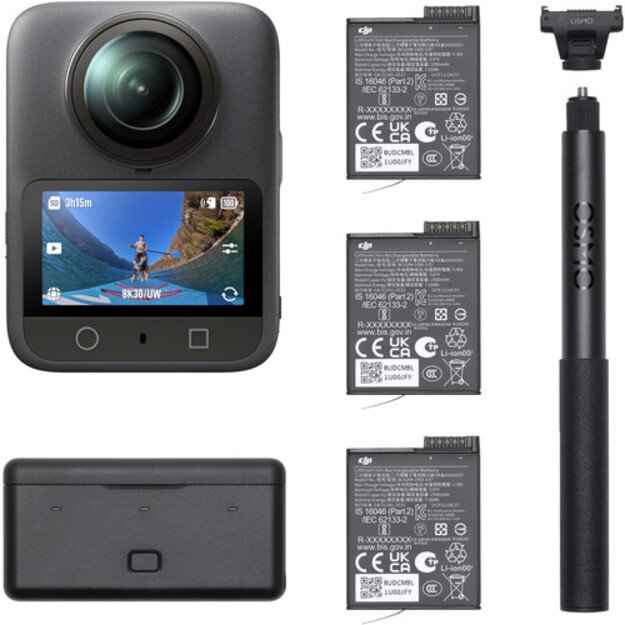 DJI veiksmo kamera Osmo 360 Adventure Combo