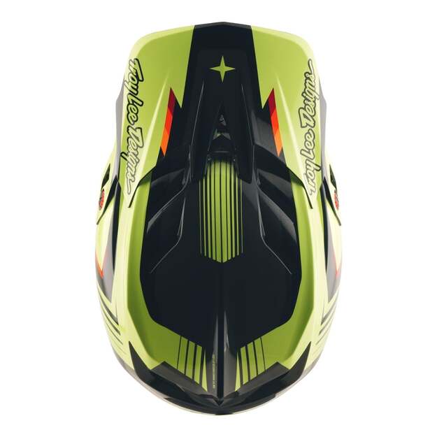 TLD HELMET D4 POLYACRYLITE QUALIFIER BLACK / YELLOW (17455900) 7