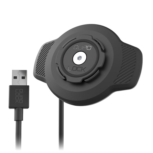 Quad Lock USB Waterproof belaidė įkrovimo galva