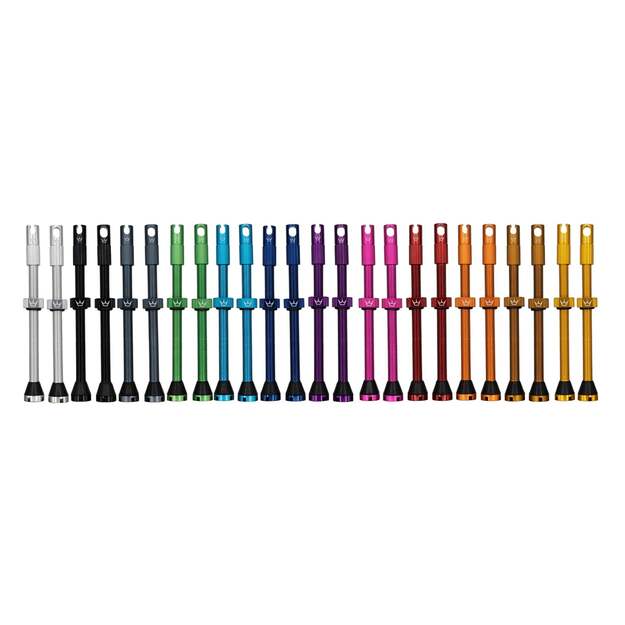 Bekameriniai ventiliai PEATY S X CHRIS KING (MK2) BOURBON TUBELESS VALVES - 80MM (PTV2-80-BRB-12) 3