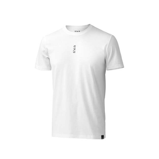FIZIK T-SHIRT WHITE VERTICAL LOGO (FTSRT020020)
