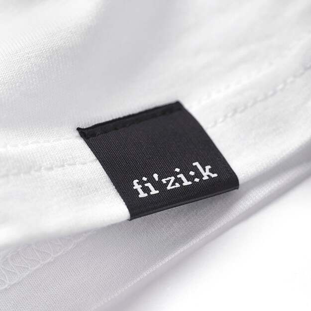 FIZIK T-SHIRT WHITE VERTICAL LOGO (FTSRT020020) 2