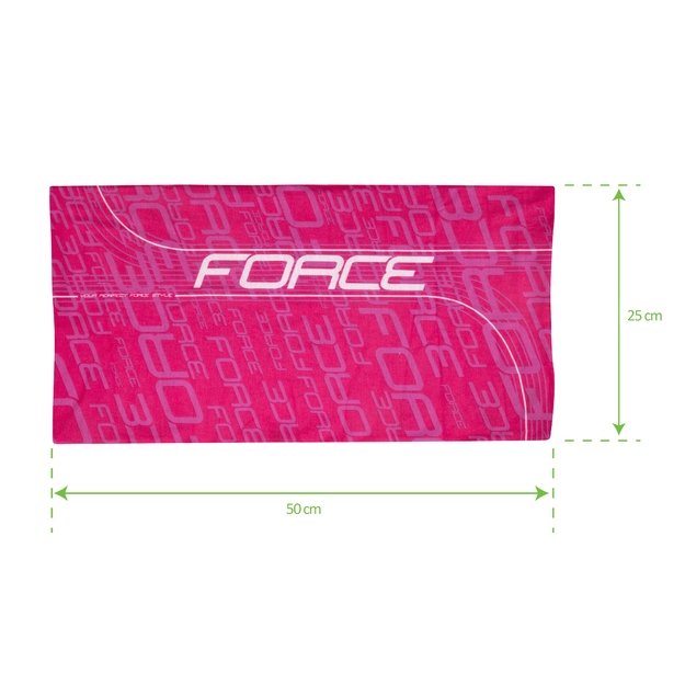 Daugiafunkcinė skara FORCE Summer UNI (rožinė) 1