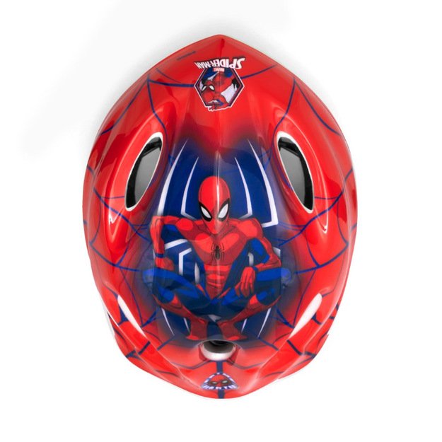 &Scaron;almas SPIDERMAN, 52-56 cm, (raudonas/mėlynas)