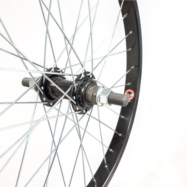 Priekinis ratas 20  36H, BMX, plokščias lankas, viengubas 2