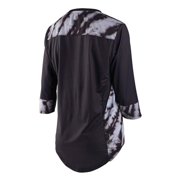 TLD WOMENS 3/4 JERSEY MISCHIEF TIE DYE BLACK (35915900) 1