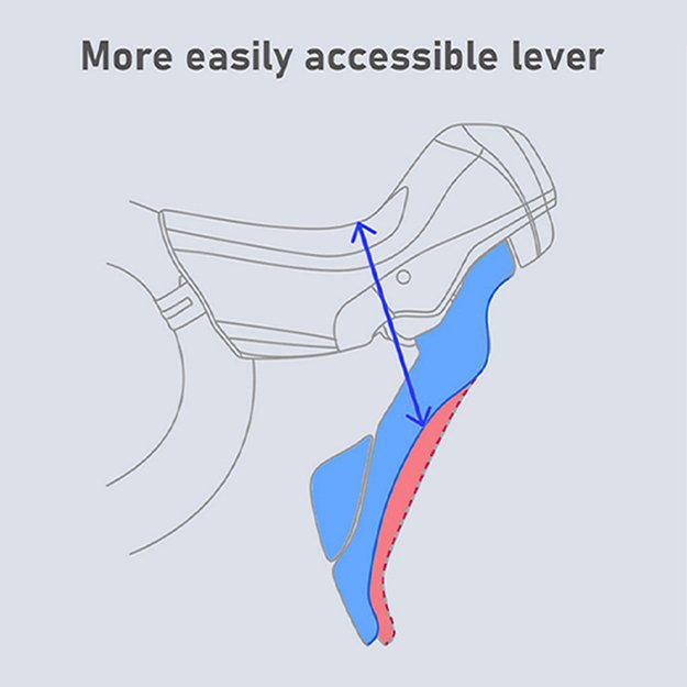 Pavarų / stabdžių rankenėlė Shimano CUES ST-U6030-L // 2-speed, Dual Control - STI 1