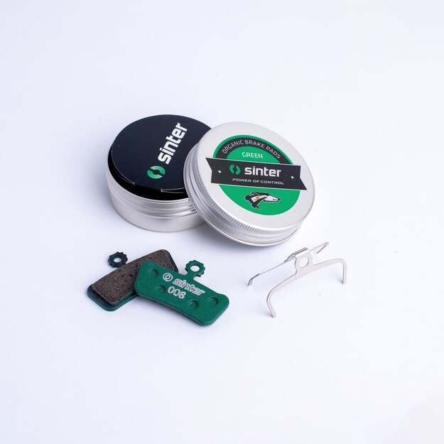 SINTER BRAKE PADS SRAM (G2, GUIDE, ELIXIR TRAIL) GREEN (73-008-063-8) 6