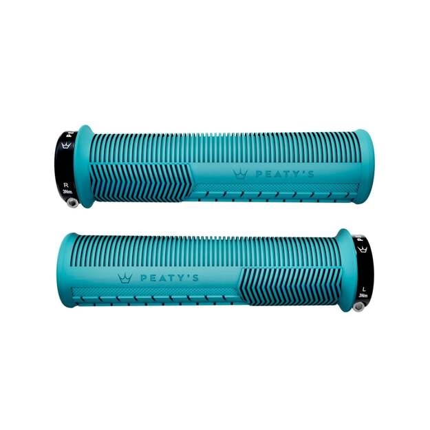 PEATY S GRIPS MONARCH MUSHROOM THIN TURQUOISE (PGM-MSH-THK-TRQ-1)