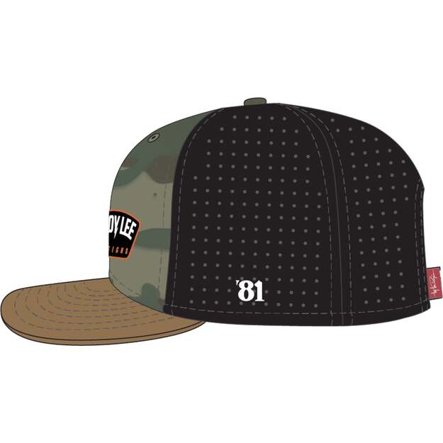 TLD TRUCKER SNAPBACK BOLT PATCH BLACK/FOREST CAMO (78714500) 1