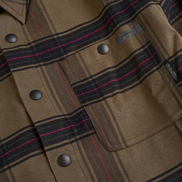 TLD GRIND FLANNEL PlAID DARK PINE (82765000) 2