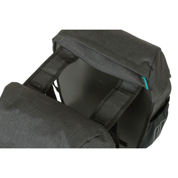 Dviračio krepšiai ant bagažinės BASIL DISCOVERY 365D TORBA DOUBLE BAG, 18L, juodas  1