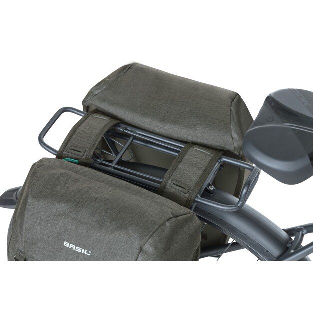 Dviračio krepšiai ant bagažinės BASIL DISCOVERY 365D TORBA DOUBLE BAG, 18L, juodas  4
