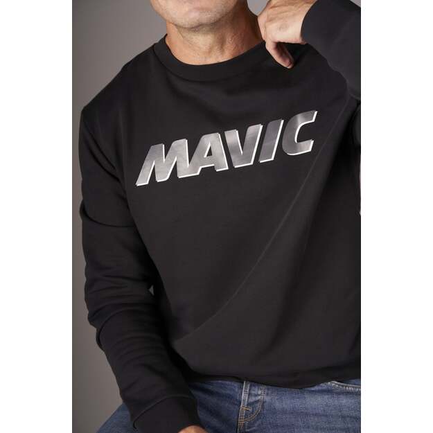 MAVIC HOODY CORPORATE LOGO BLACK YELLOW (T000221) 2