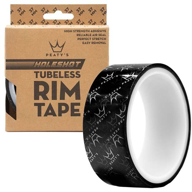 PEATY S HOLESHOT TUBELESS RIM TAPE 37 MM - 10 M ROLL (PTS-HRT-10M-R37-6)