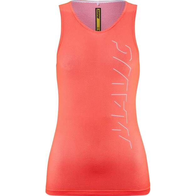 MAVIC WOMENS SLEEVELESS BASE LAYER HOT RIDE + SL W CORAL (T000171)